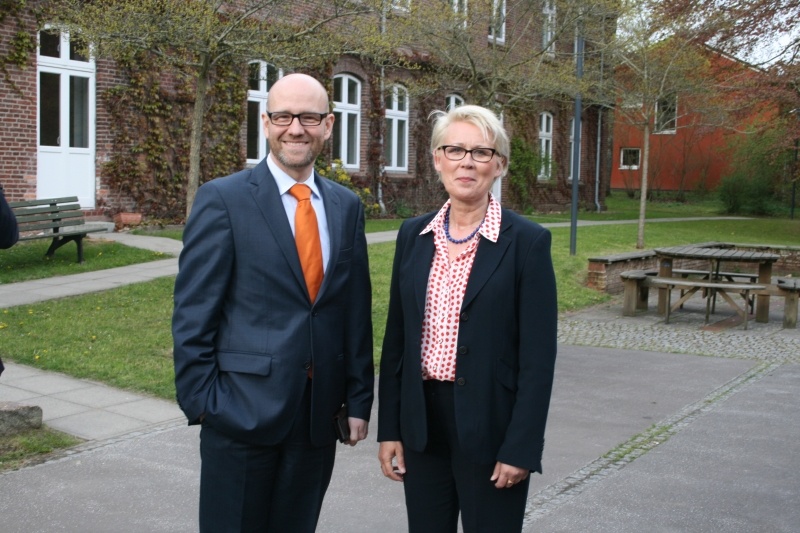 Unsere Kreisvorsitzende Astrid Damerow mit Dr. Peter Tauber