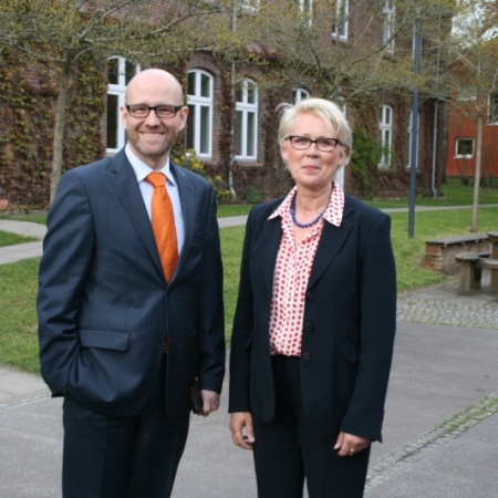 Unsere Kreisvorsitzende Astrid Damerow mit Dr. Peter Tauber
